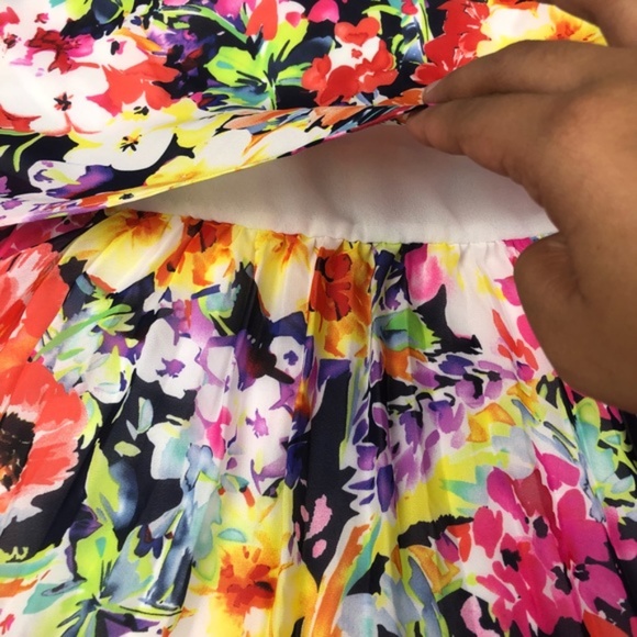 🎉CCO Ralph Lauren floral bright tiered mini dress - Picture 4 of 8